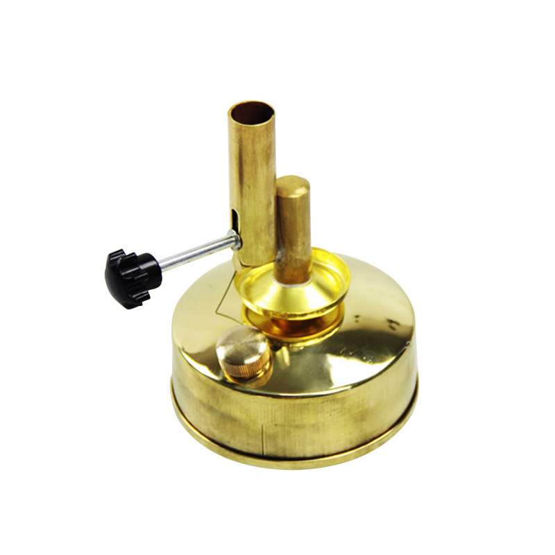全铜酒精灯喷灯 座式酒精喷灯 全铜 教学仪器 坐式实验酒精灯
